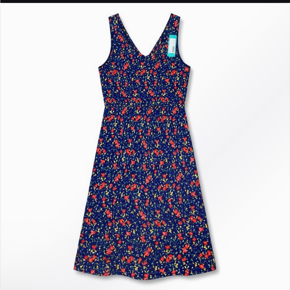 Kaileigh Navy Floral Dress